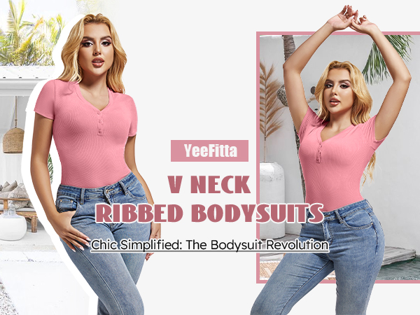 short sleeve bodysuit for women