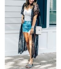 lace kimono