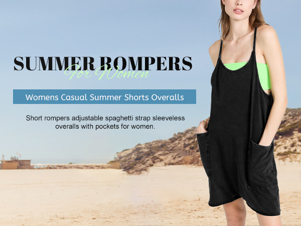 shorts overalls for women