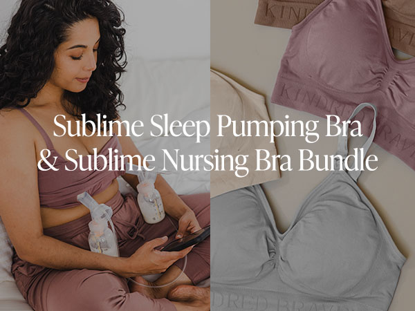 Sublime Sleep Pumping Bra & Sublime Nursing Bra virtual bundle