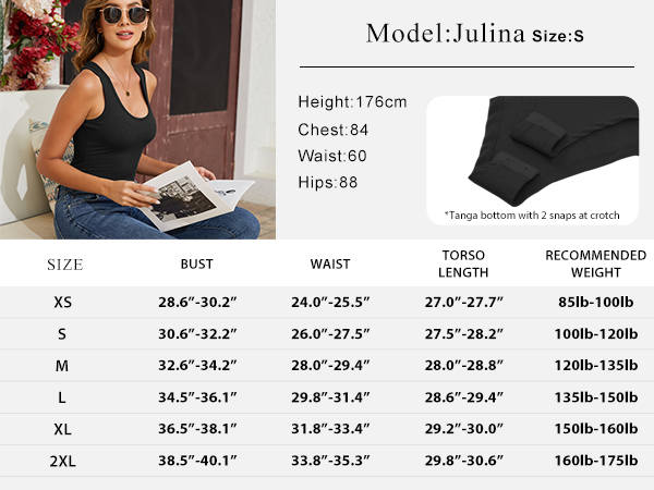 bodysuits for women pack