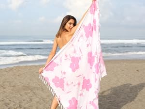 floral beaded sarong