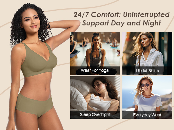 seamless bras for women