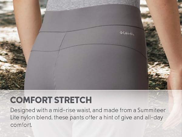 Pants with comfort stretch, quyick drying