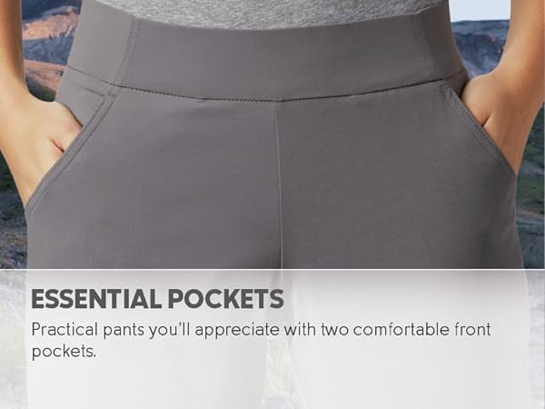 Woens pants with pockets