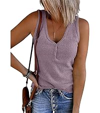 V Neck Tank Tops