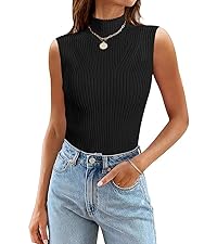 Ribbed Knit Tank Tops