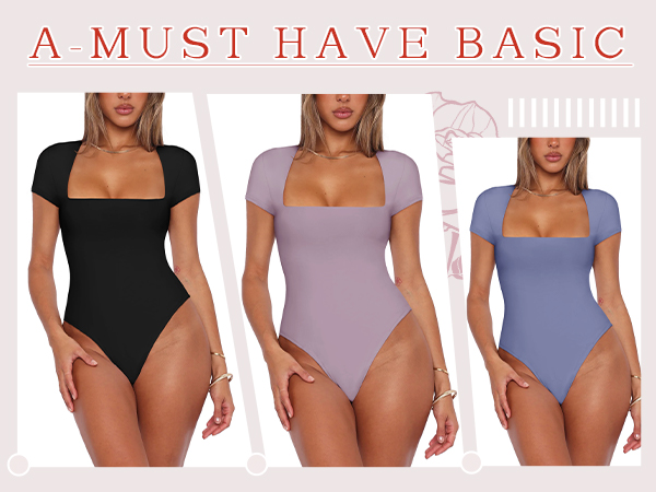 square neck bodysuit plus size bodysuit sexy body suits women concert outfits for women