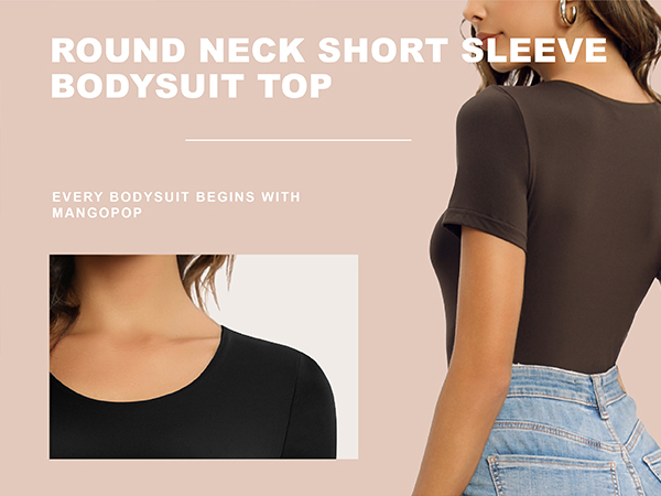 round neck bodysuit