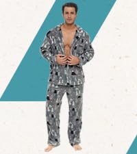 Warm Fleece Pajama Set