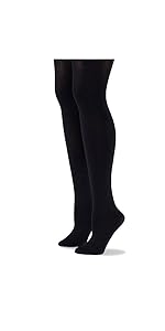 super opaque tight, control top, black tights, shaping tights