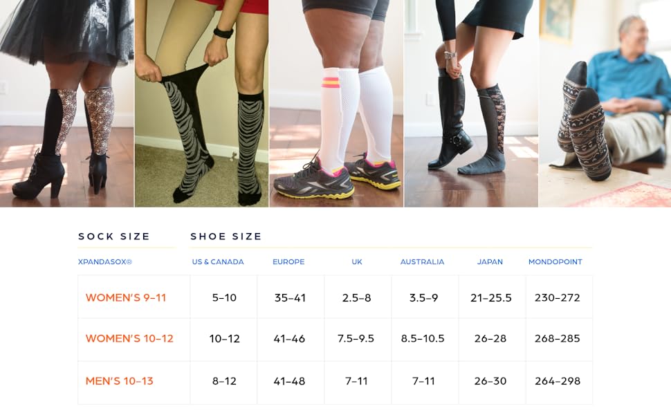 Sock Size Guide