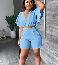 2 piece short set