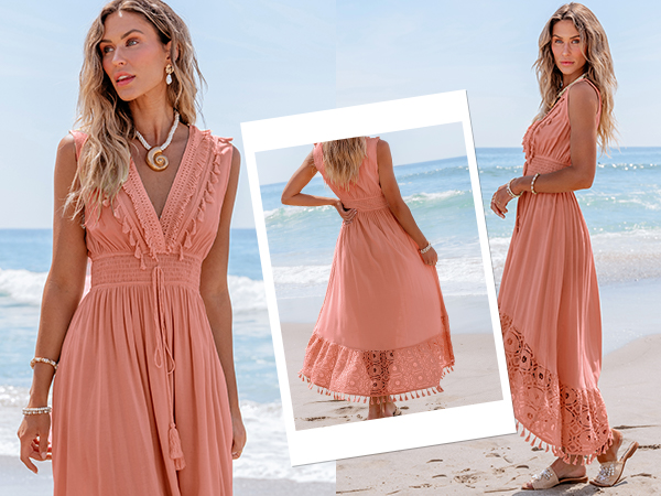 pink dress cover up dress