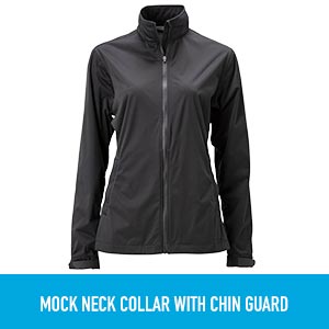 TGW Women''s Waterproof Golf Rain Jacket Mock Collar