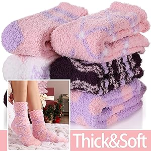 women fuzzy socks