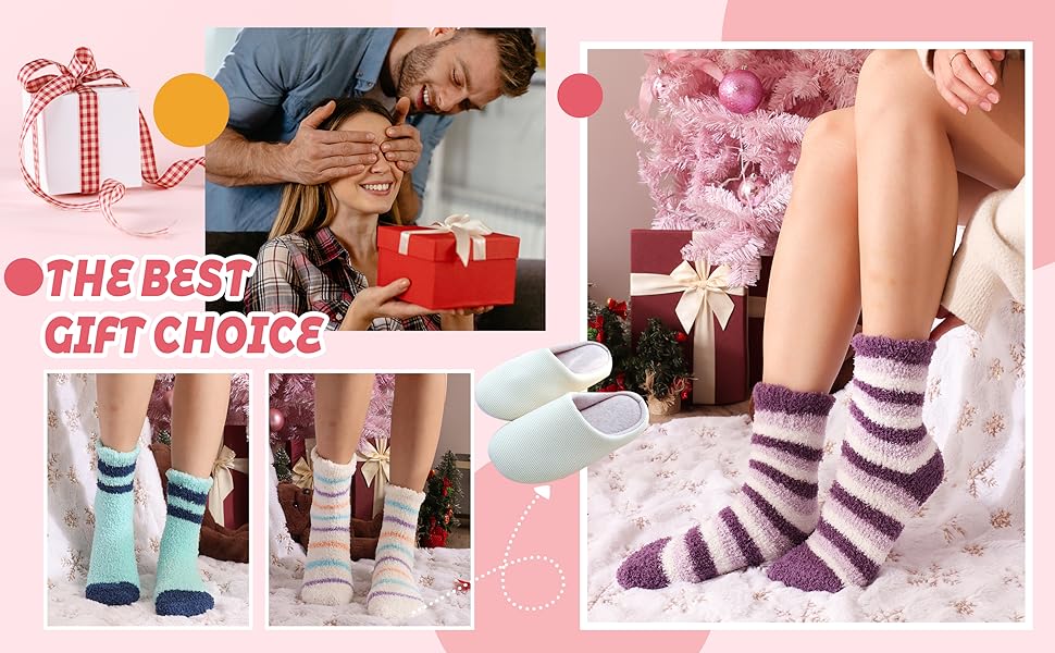 women fuzzy socks