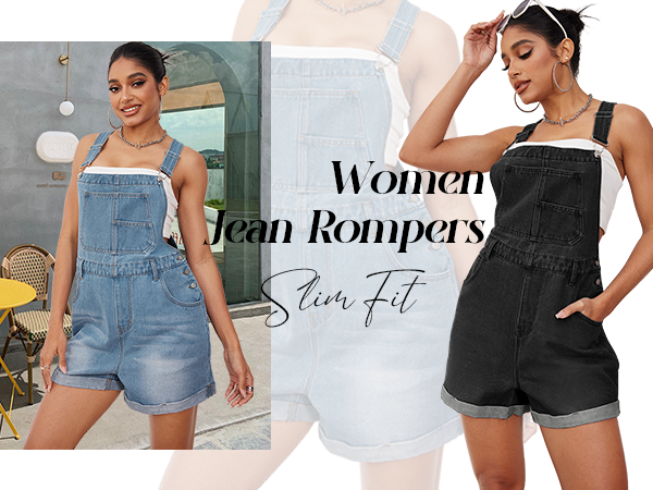 Overalls Shorts Denim