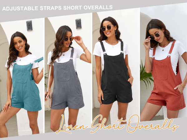 Women''s Short Overalls