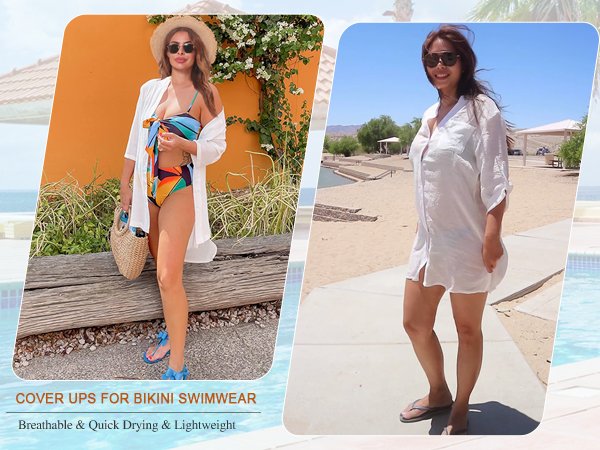 beach cover ups for women