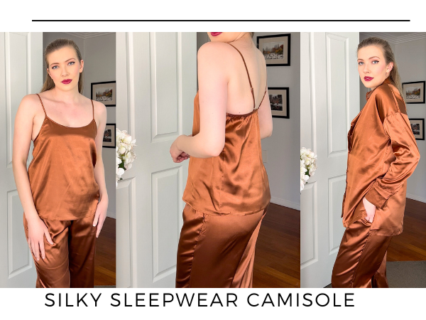 silky sleepwear camisole