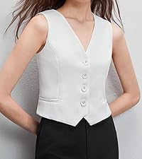 Casual V Neck Blazer Vest