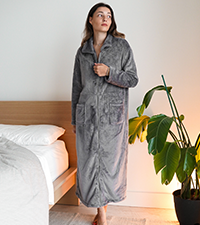 Women''s Flannel Robe