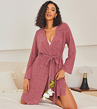 Ekouaer Robe for Women 