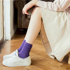 Purple socks