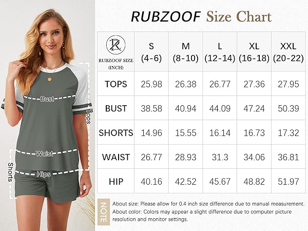 RUBZOOF 2 Piece Shorts Sets Sweatsuits Outfits