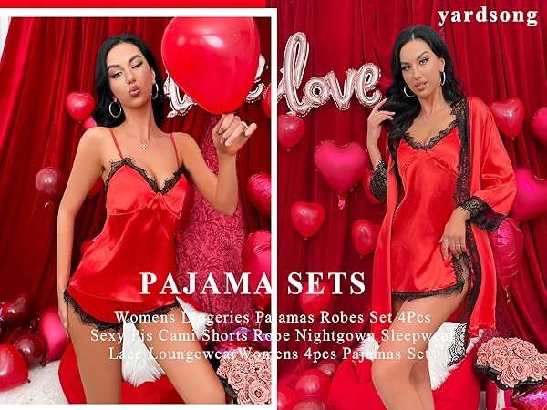 womens sexy pajama sets