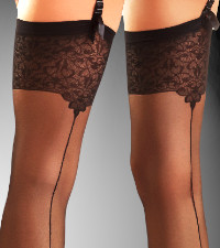 sheer black stockings for women