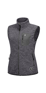 women''s fleece vest