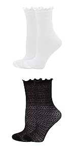 Women''s Ankle Ruffle Socks