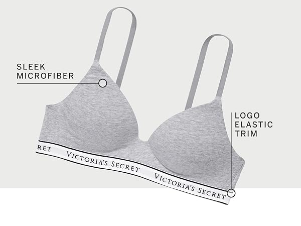 T-Shirt Bra, Lightly Lined Wireless Bra, Victorias Secret