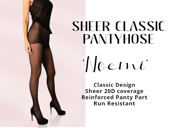 Sheer Classic Panty Hose from Mila Marutti