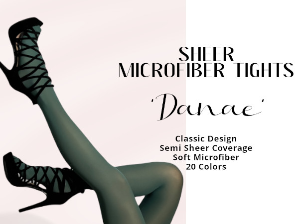 Sheer Microfiber Tights from Mila Marutti