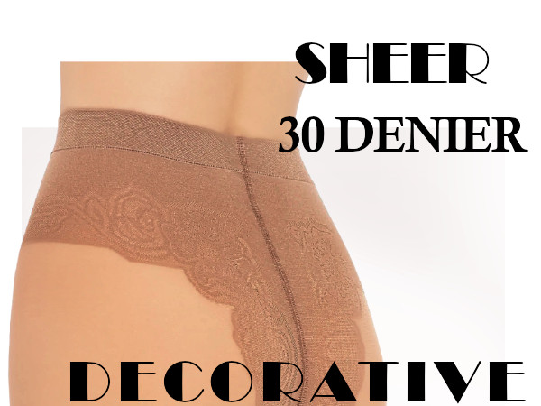 Sheer Pantyhose for Women Black Tights Nude Stockings Mila Marutti - Margherita