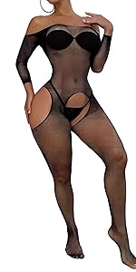 Mesh Bodystocking  Tights