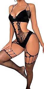 Mesh Babydoll Lingerie