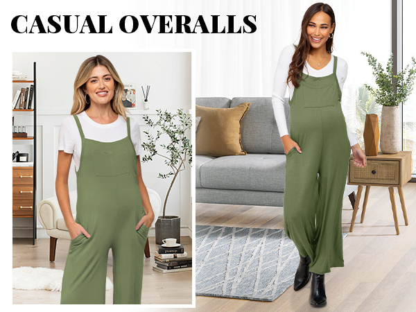 women''s fashion overalls women maternity jumpsuit wide leg overalls for women loose fit summer