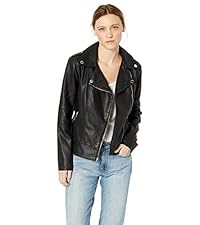 Faux Leather Moto Jacket