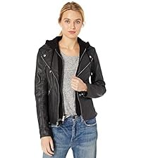 Faux Leather Scuba Jacket