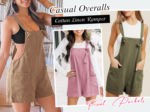 overall shorts for women jumpsuits for women womens romper women summer outfits women&#39;s rompers