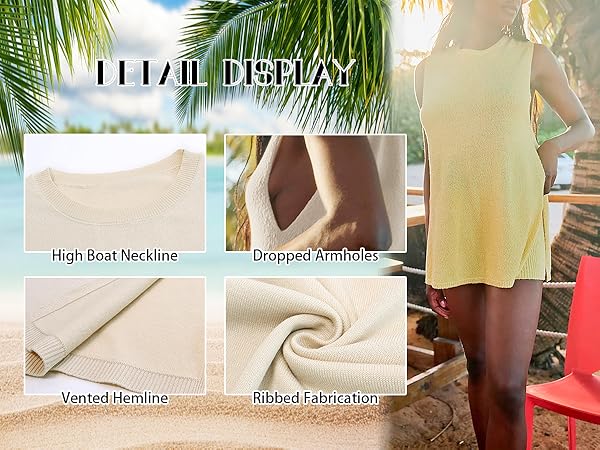 Women 2 Piece Lounge Set Split Hem Tank Tops Ribbed Mini Shorts Casual Summer Outfits Two Piece Sets