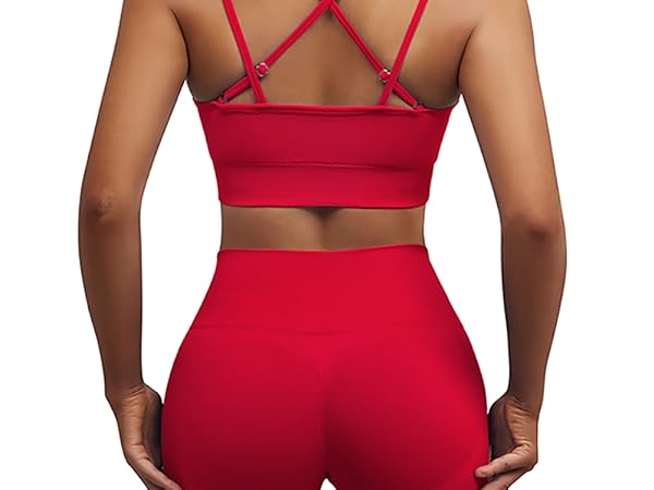 women workout shorts sets