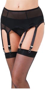 Mesh Garter Belt