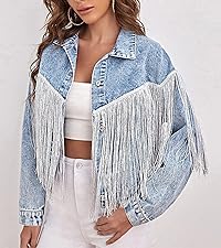 Shinny Fringed Jacket