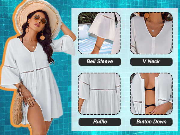 beach swimsuit cover ups