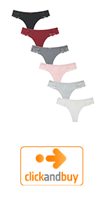 lace cotton thongs